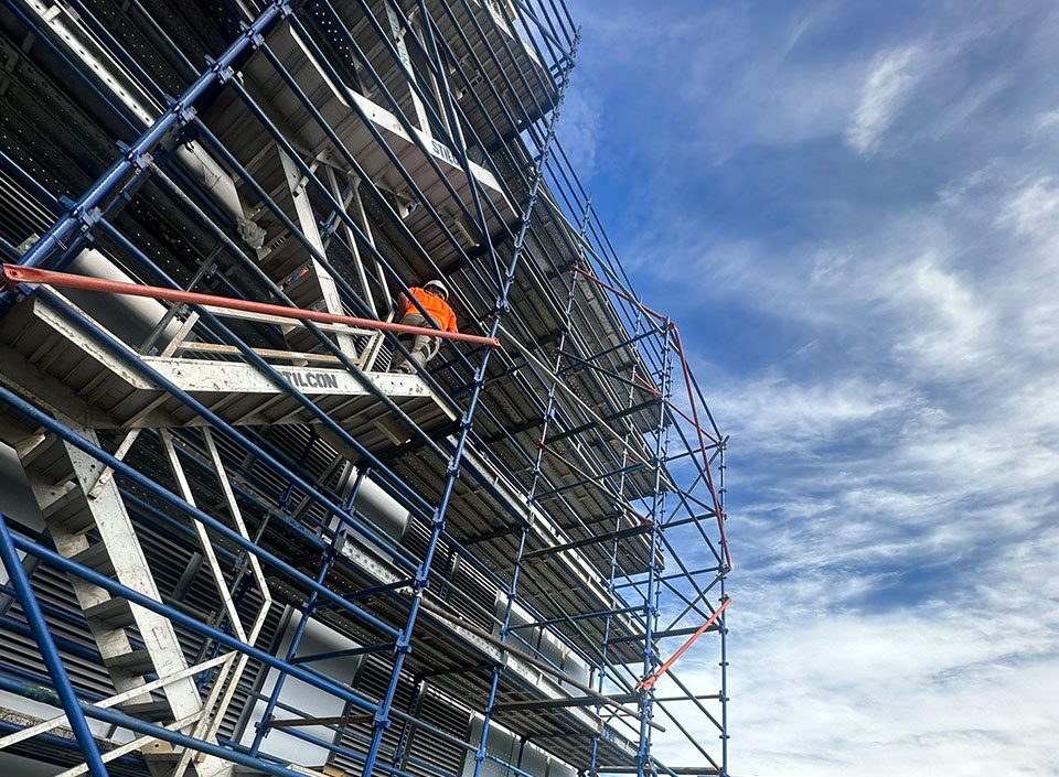 Cladding Remediation, Scaffold