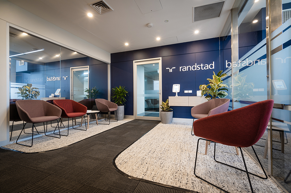 Randstad Office Refurbishment, Reception